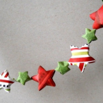 紙で簡単おしゃれな手作りクリスマスガーランド作り方