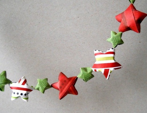 紙で簡単おしゃれな手作りクリスマスガーランド作り方 日常のお役立ちブック