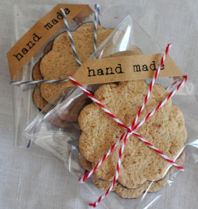 手作りクッキー個々包装